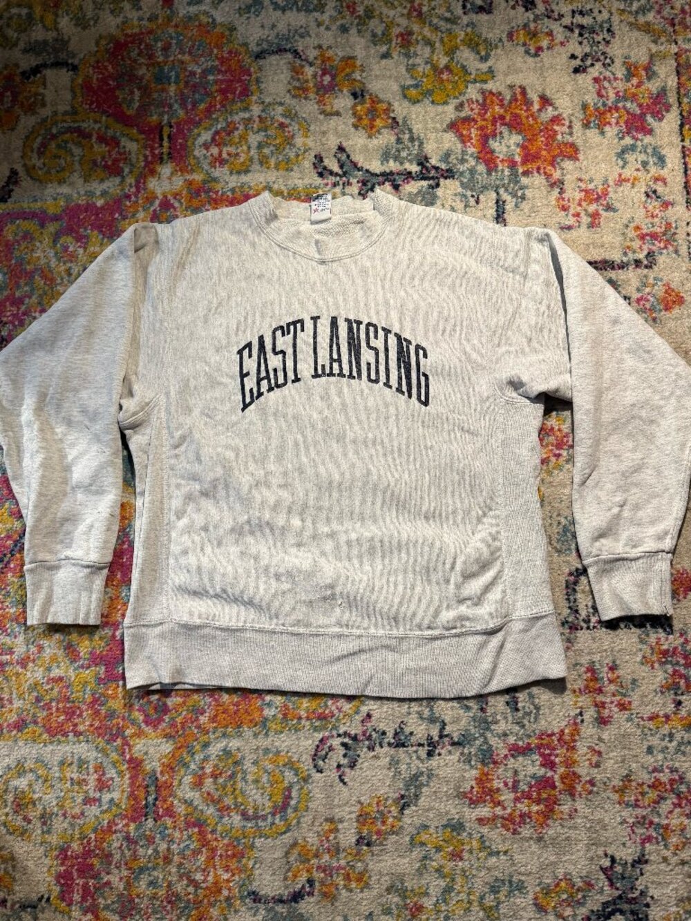 Vintage East Lansing Michigan State Crewneck Sweatshirt